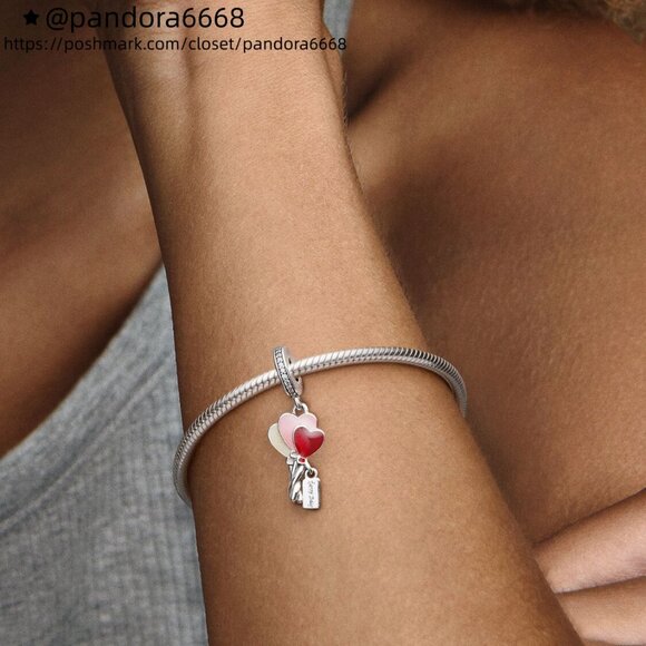 Pandora Happy Bday Balloon Dangle Charm - Picture 6 of 6